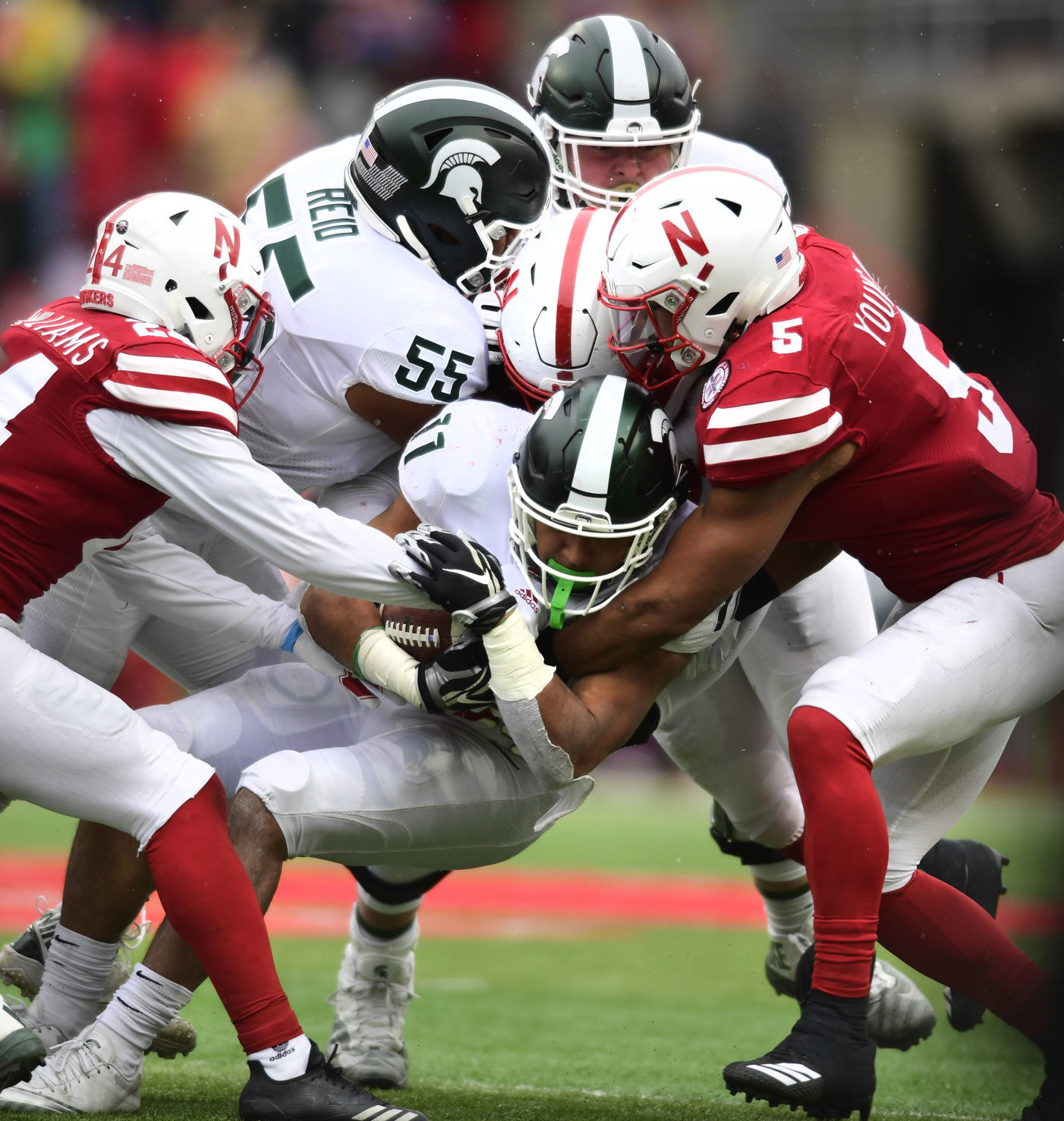 Michigan State vs. Nebraska, 11.17